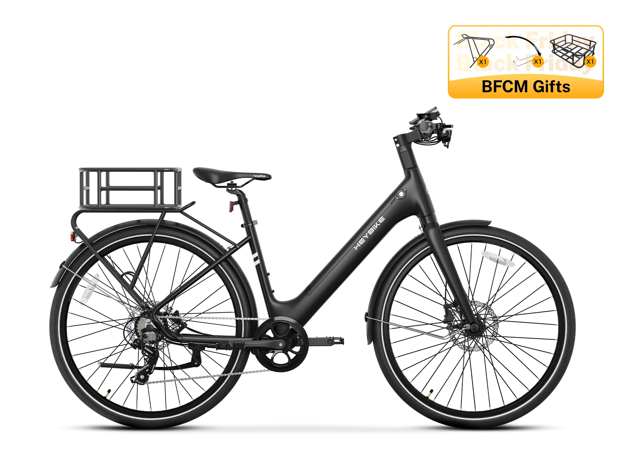 Heybike EC 1-ST Schwarz